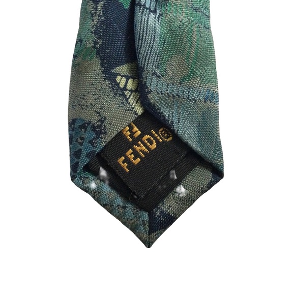 Fendi Silk Tie - Picture 9 of 10